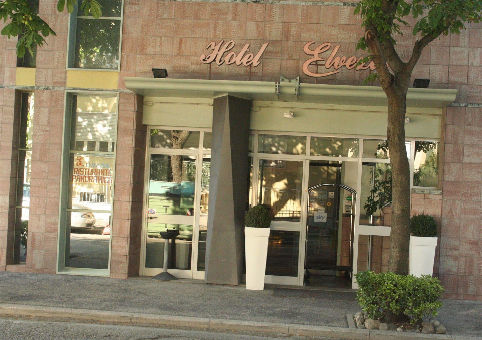 Hotel Elvezia Пезаро Екстер'єр фото